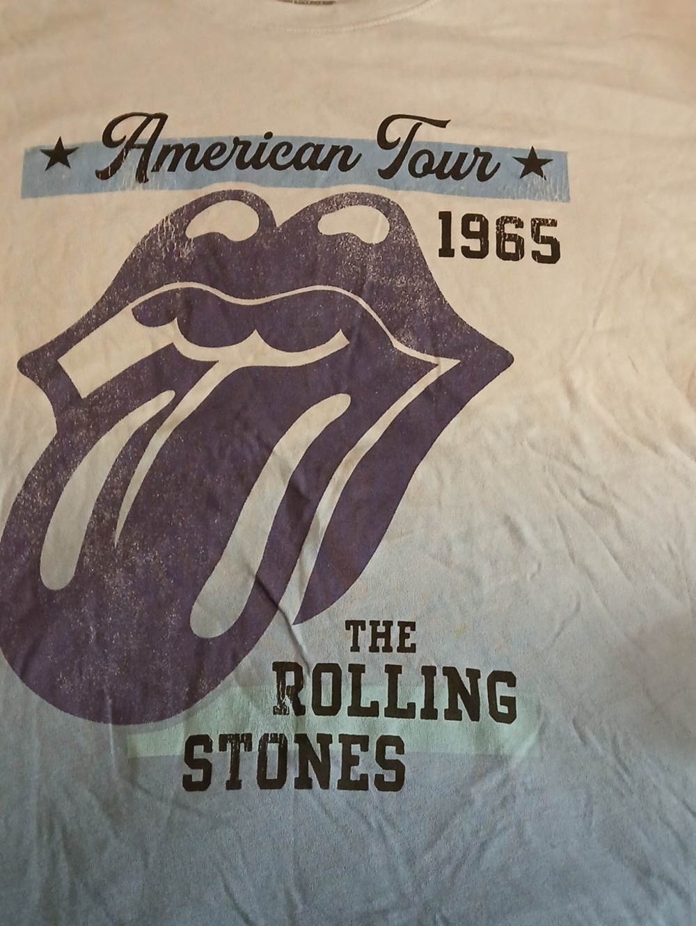 The Rolling Stones 1965 American Tour Tee Shirt